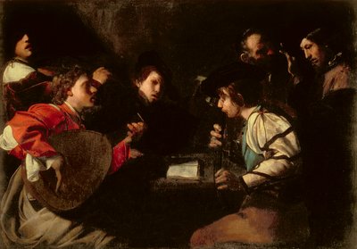 A Concert, c.1610-20 by Bartolomeo Manfredi